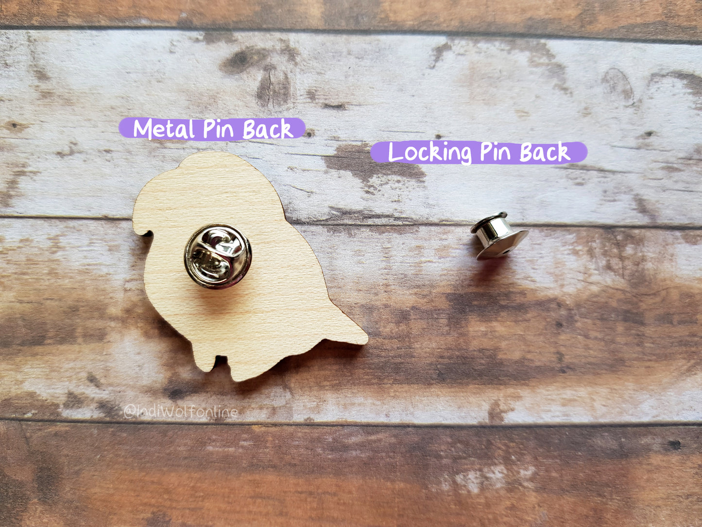 Locking Pin back