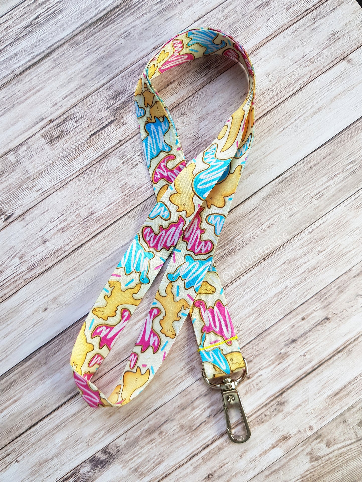 Dino Cookies - Lanyard