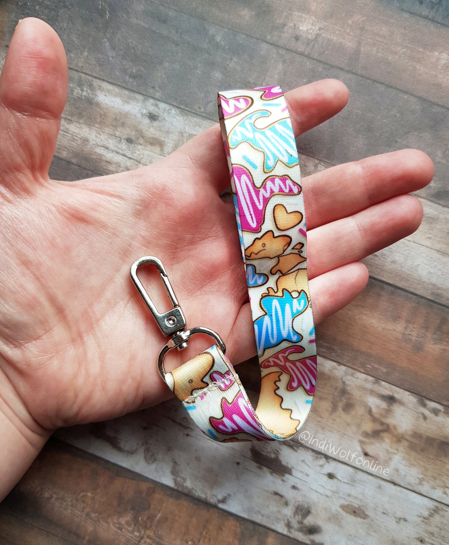 Upcycled Keyfobs/Wristlet - Various Styles