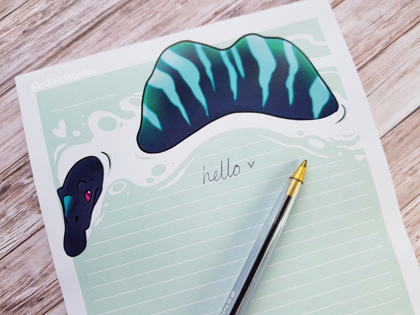 Spinosaurus - A5 Notepad (lined)