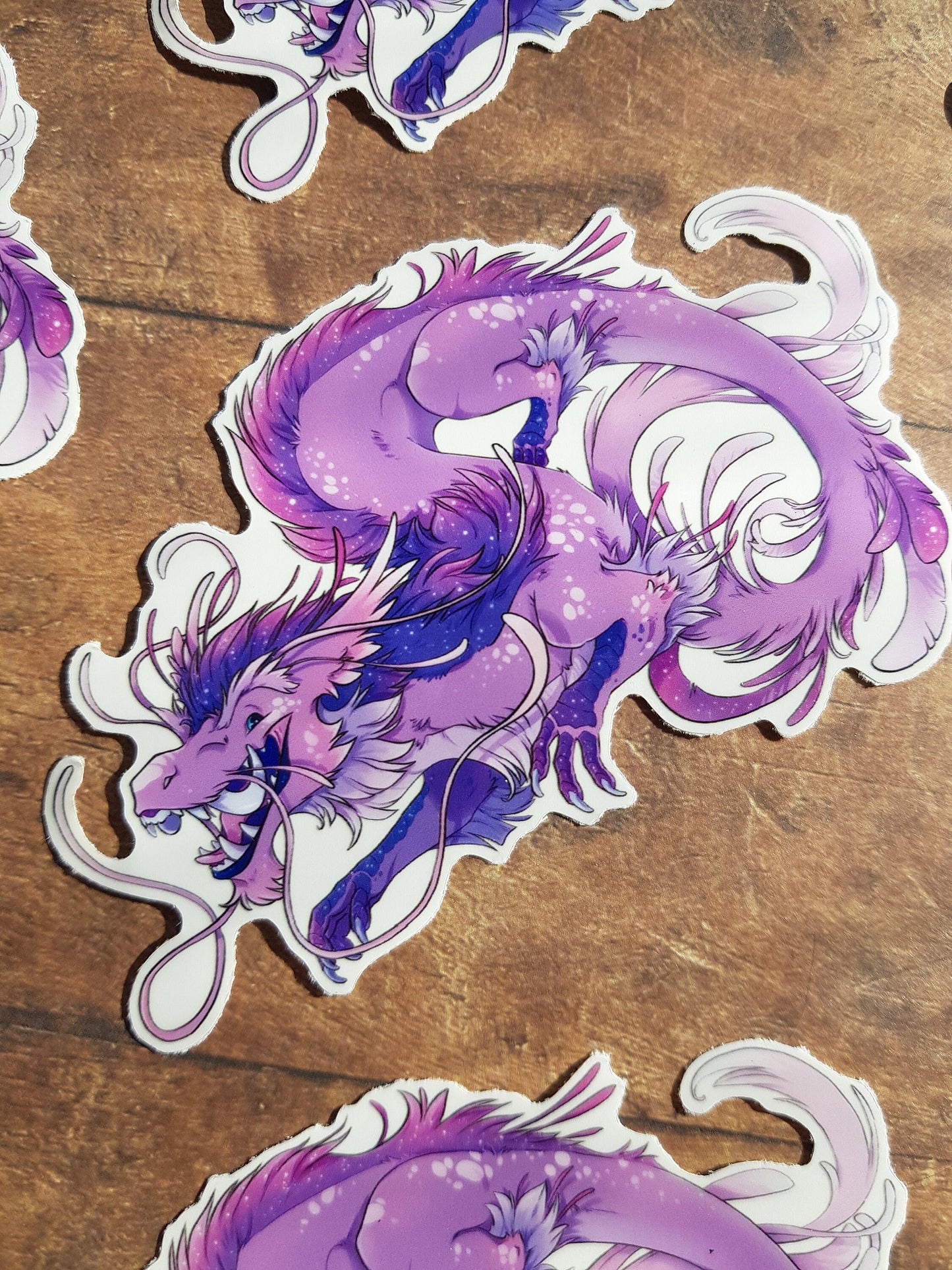Twilight Dragon - Clear Vinyl Sticker