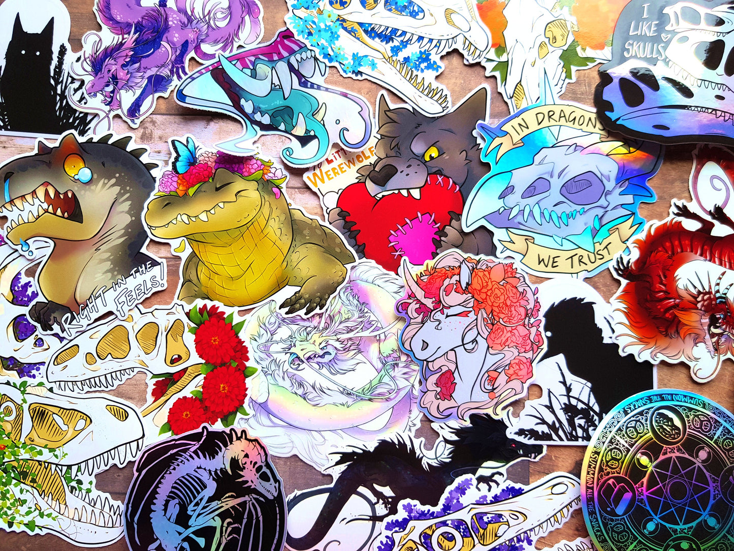 Mystery Sticker Pack - Mixed Vinyl Sticker Bundle - B Grade