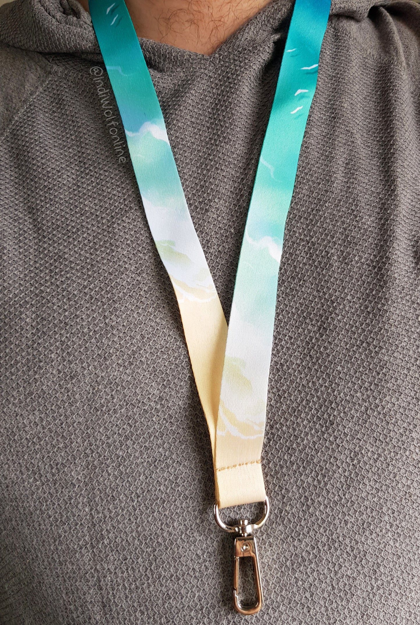 Calming Beach - Lanyard