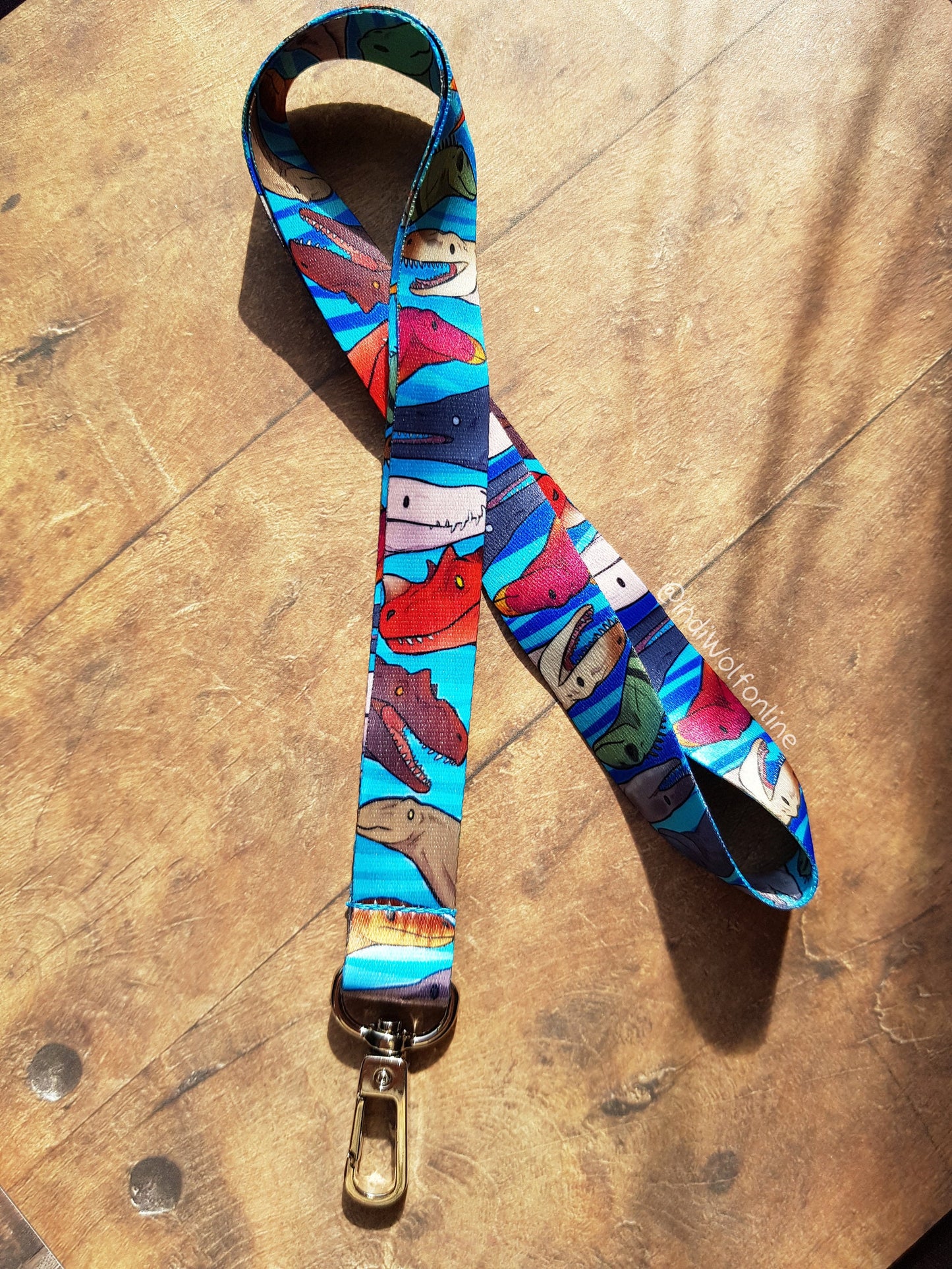 Jurassic Dinosaur - Lanyard