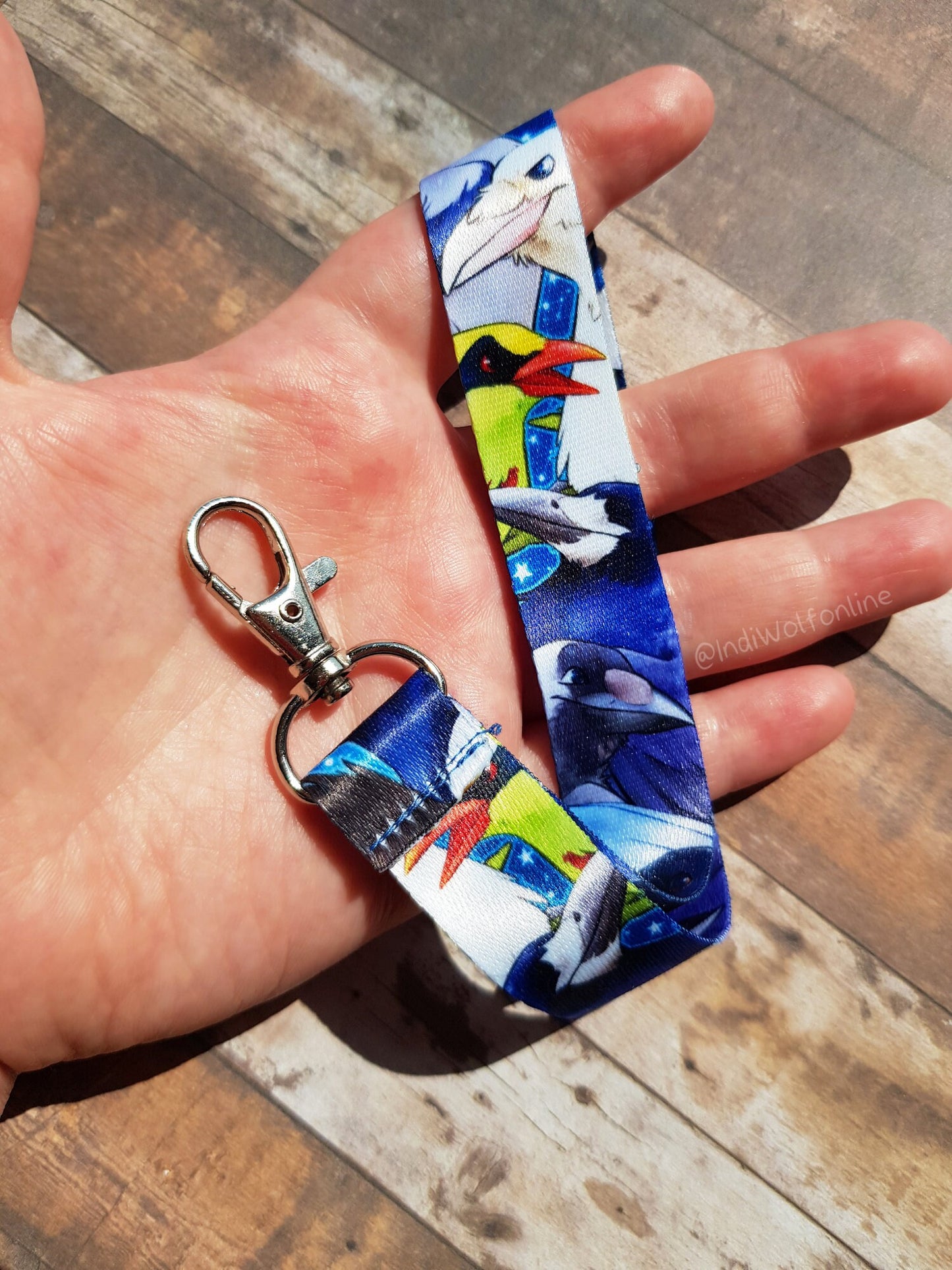 Upcycled Keyfobs/Wristlet - Various Styles