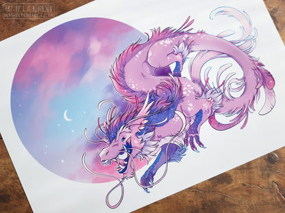 Twilight Dragon - Art Print