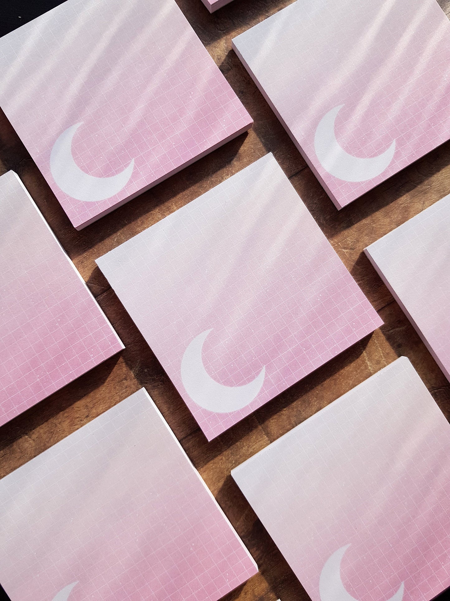 Pink Moon - Square Notepad
