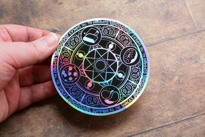 Summoning Snacks - Holographic Vinyl Sticker